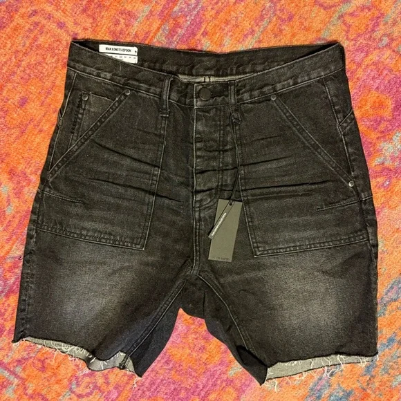 NWT MAN x ONE TEASPOON MENS SHORTS, SIZE 32 - Picture 13 of 15